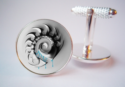 "StarCraft II Zerg" Cufflinks