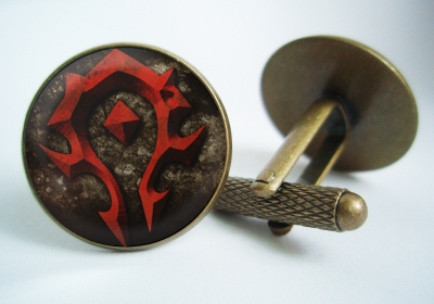 "WarCraft Horde" Cufflinks