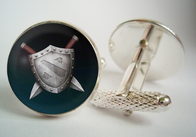 "Dota 2" Cufflinks