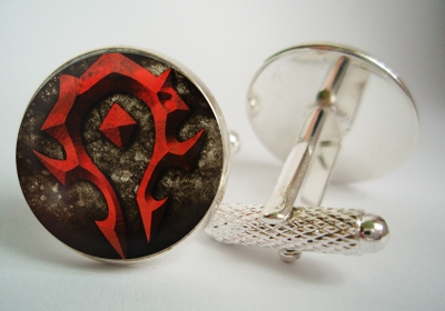 "WarCraft Horde" Cufflinks