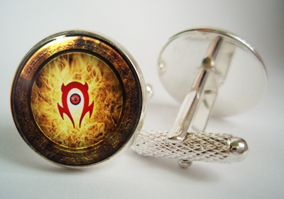 "WarCraft Horde" Cufflinks