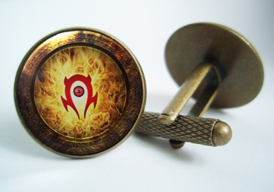 "WarCraft Horde" Cufflinks