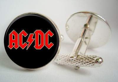 "AC/DC" Cufflinks