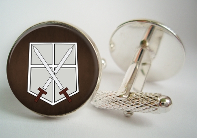 "Attack on Titan Training Corps" Cufflinks