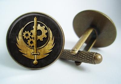 "Fallout Brotherhood of Steel" Cufflinks