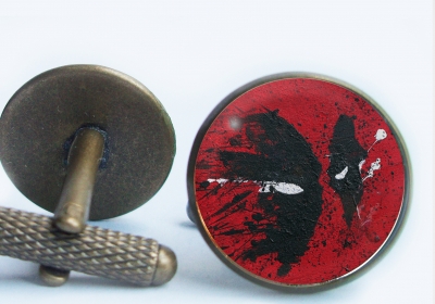 "Deadpool" Cufflinks