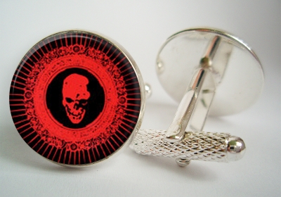 "Death Note Shinigami Symbol" Cufflinks
