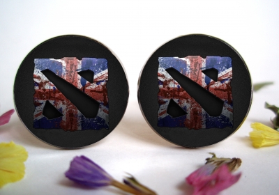 "Dota 2" Great Britain Cufflinks