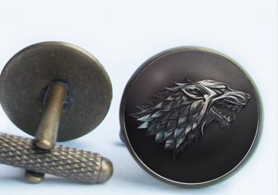 "Game of Thrones Stark" Cufflinks