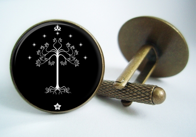 "White Tree of Gondor Lord of the Rings" Cufflinks