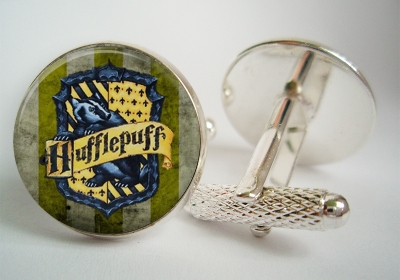 "Hufflepuff Harry Potter" Cufflinks
