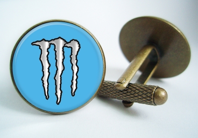 "Monster Energy Blue" Cufflinks