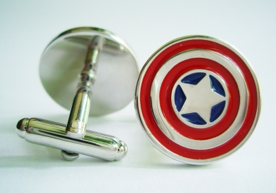 "Captain America" Cufflinks