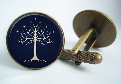 "White Tree of Gondor Lord of the Rings" Cufflinks