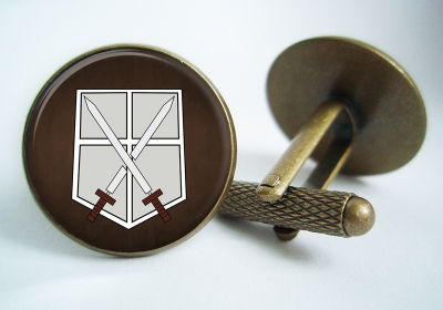 "Attack on Titan Training Corps" Cufflinks