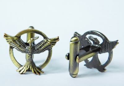 "Hunger Games Mockingjay" Cufflinks