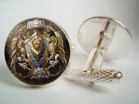"WarCraft Alliance Lion" Cufflinks