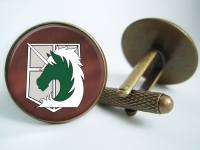 "Attack on Titan Military Police Brigade" Cufflinks