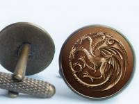 "Game of Thrones Targaryen" Cufflinks