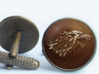 "Game of Thrones Stark" Cufflinks