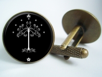 "White Tree of Gondor Lord of the Rings" Cufflinks